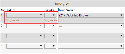 gözlemci raporu yükleme ekranı